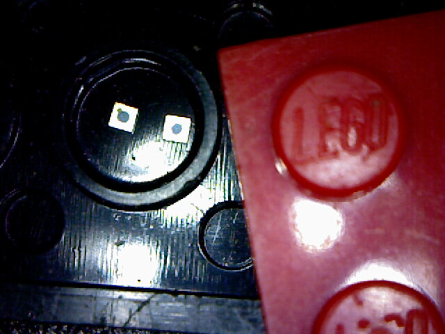 MWIR detector chips in small LEGO enclosure